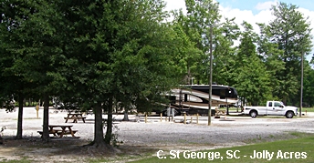 Jolly Acres Campground in St George, SC
