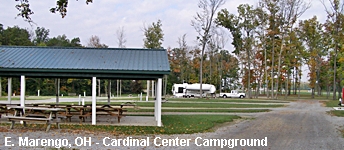 Beautiful RV Park just off I-71 in Marengo, OH near Columbus