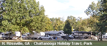 Historical RV Park close to Chattanooga and Lookout Mountain
