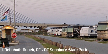 delaware seashore state park rv camping delaware seashore state park rv camping