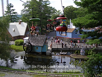 Fun at Six Flags, Lake George, NY