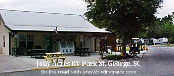 Jolly Acres RV Park St. George, SC