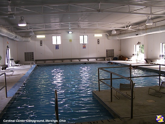 Pool at Cardinal Center Campground Marengo Ohio