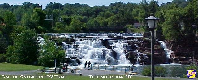 The Falls in Ticonderoga, NY