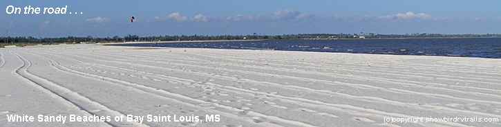 RVing in Bay Saint Louis, Mississippi