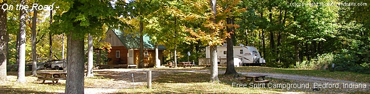 Fall color at an Indiana Campground