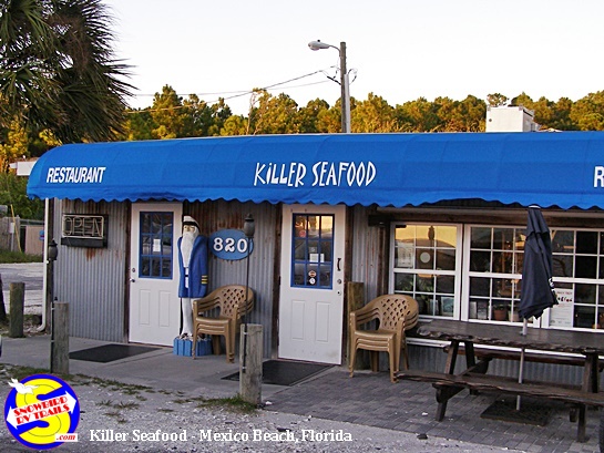 Killer Seafood in Mexico Beach, Florida