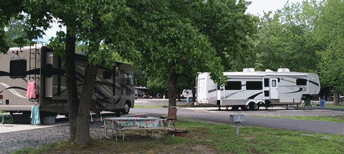 Kings Dominion Campground in Doswell, VA