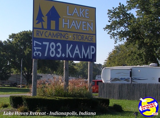 Lake Haven Retreat entrance