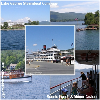 Lac du Saint Sacrement Lake George Dinner Cruise