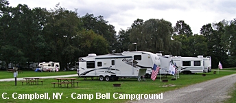 Campbell, NY RV Park near Corning and the Finger Lakes Wine Country