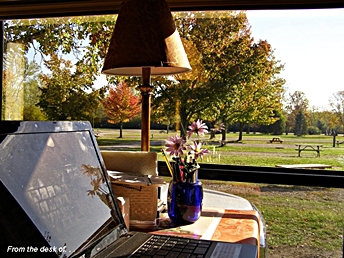 Our RV office view