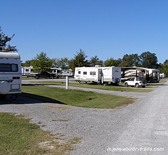 RVing in Movietown RV Park, Canton, MS