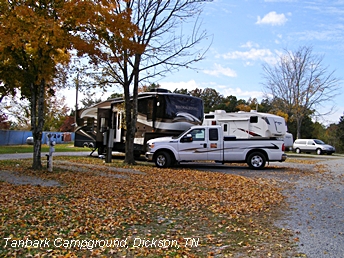 RV camping in Tennessee