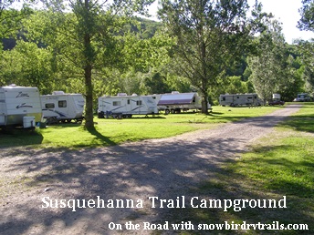 Susquehanna Trail Campground in Oneonta, NY