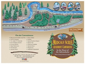 Medcalf Acres campground map