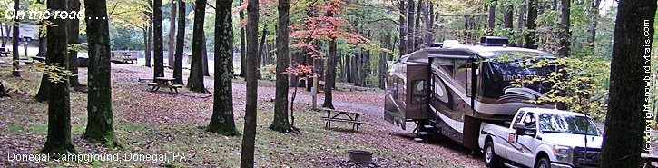 Quiet Donegal Campground, Donegal, PA