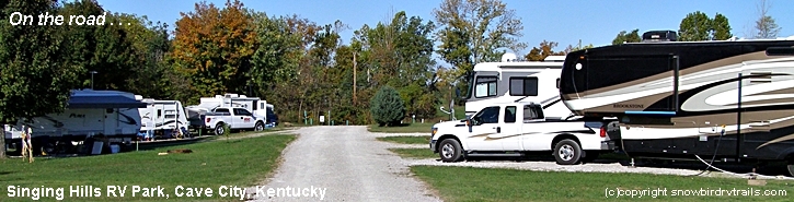 RVing in Cave City Kentucky